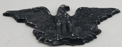 Vtg. 10  Metal Eagle Wings Spread Patriotic Display Figure Wall Mount See Pic