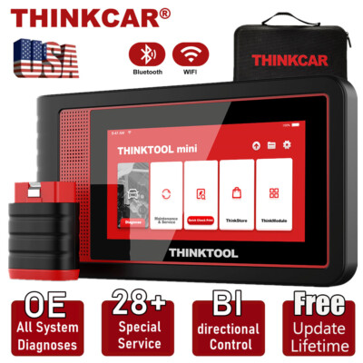 Thinktool Mini All System Car Diagnostic Scanner ECU Coding Bi-Directional Test