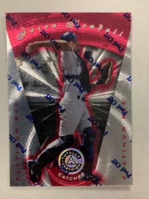 1997 Pinnacle Totally Certified - Johnny Damon #104 Platinum Red