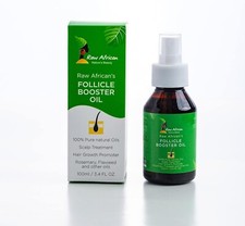 Raw African Follicle Booster Oil Lightweight Shine Hair Sclap Treatment- 2 packs