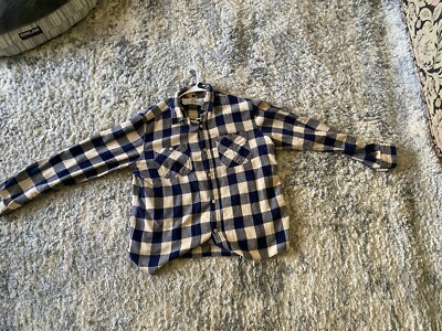 RGT Rogue Territory Long Sleeve Hunter Shirt Navy Tan Size XXL