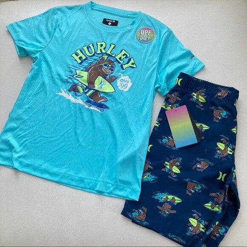 Hurley Neon Surf 🏄 cute shorts set 2227 - Picture 5 of 5