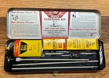 Vintage Outers Gunslick Rifle Gun Kit #477 30 Cal. Complete Red Metal Box