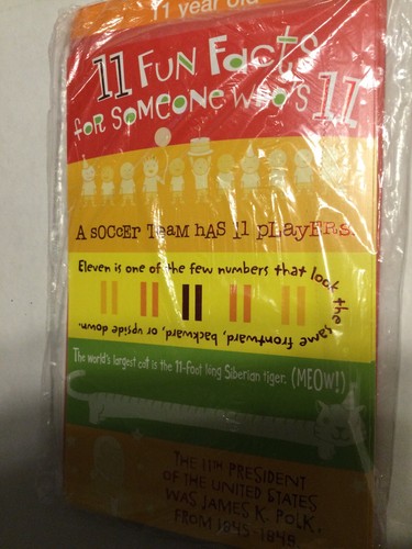Funny Humorous 11 Year Old Birthday Card New EBay