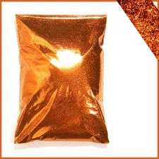 15oz Bright Orange Metal Flake, .008" Fine Automotive Grade Additive (444ml)