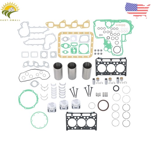 D1503 Engine Overhaul Rebuild Kit For Kubota KX91-3 U35 R420 L3010 L3130 - Picture 14 of 14