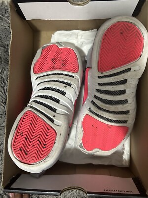 Nike Air Jordan 12 Retro GS Cement Grey/PINK-Rasberry Red 153265-070 s-l400.jpg main image 2