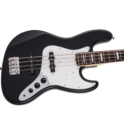Fender Made in Japan Traditional Late 60s Jazz Bass Black 2025