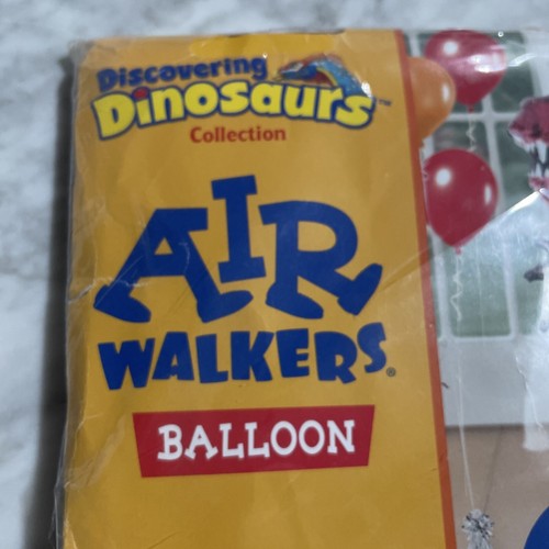 Discovering Dinosaurs Red T-Rex Fun Life-Size Jumbo Air Walker 68" Foil Balloon - Picture 7 of 12