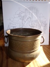 Cache Pot en Laiton