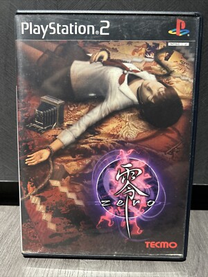 PS2 Project Zero Fatal Frame Sony PlayStation 2 Tested Japanese Games Asian ver
