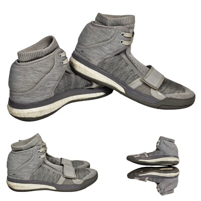 Adidas x Stella McCartney Womens ASMC Boost Vibe AF6441 Gray Casual Shoes Size 9