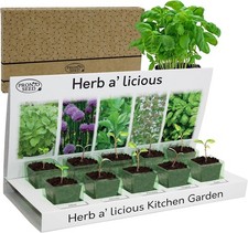 Herb Seeds | Grow Your Own Kitchen Herb Garden Kit | Gardening Gifts