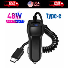 Car Charger Adapter For Samsung S21 S22 S23 S24  Ultra NOTE 20 30 Type USB-C 
