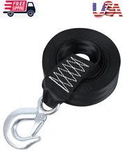 Boat Winch Strap w Hook 2"x20 Ft Winch Straps for Fishing Boat Trailer Winch Str