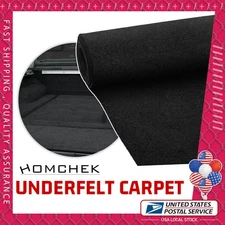 Black Non-woven Fabric Car Carpet Automotive Floor Interior carpets Universal