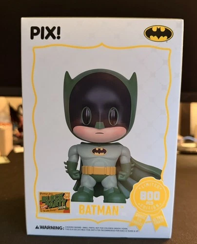 Thrilljoy PIX! Batman LE 800 Block Party 2026 Exclusive MegaCon Orlando CHASE