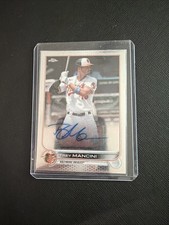 2022 Topps Chrome - Chrome Veteran Autographs #CVA-TM Trey Mancini (AU)