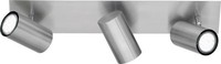 Trio Leuchten 3Er Spot Marley GU10, Nickel Matt Deckenleuchte