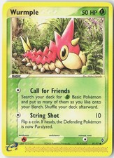 Wurmple 81/97 Common Dragon Pokemon Near Mint on eBay