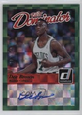 2014-15 Panini Donruss Elite Dominator Signatures /149 Dee Brown #25 Auto 07d9