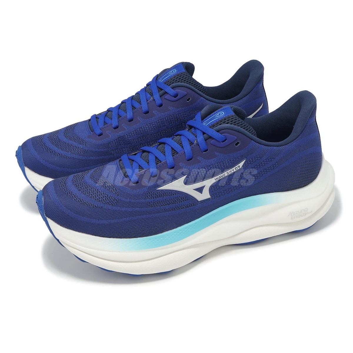 Mizuno Wave Sky 9 Blue White Men Runner Road Running Jogging