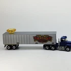 Vintage FRANCE Hot Wheels Steering Rigs MACK CAB w/ EAGLE TRUCKIN TRAILER