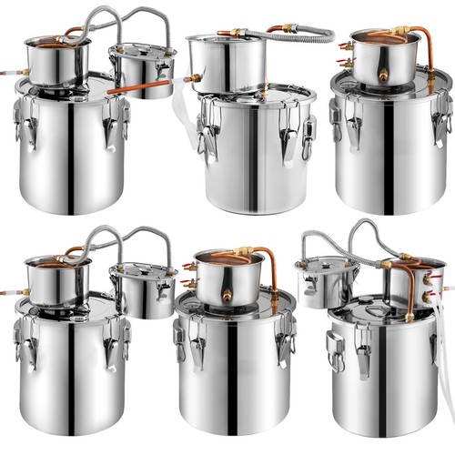 Uimoso Alkohol Destillieranlage Destilliergerät Haus Destille 12,3/21/38,5/50L