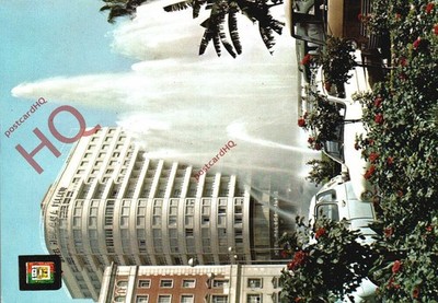 Ansichtskarte; Malaga, Fuente De La Marina Y Hotel Malaga Palacio