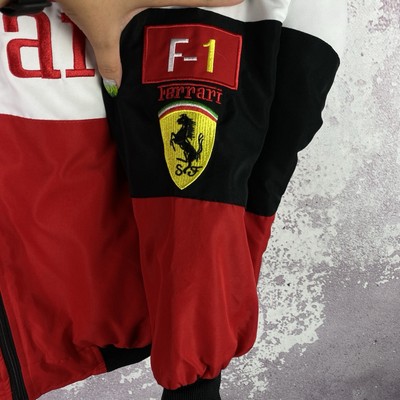Veste Vintage Ferrari Scuderia Formule 1 - Taille L, Multi-couleur, Occasion - Pièce Rare Pour Fans De F1