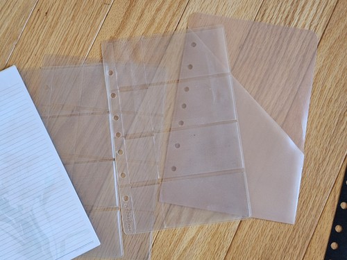 Franklin Covey Classic Day-Timer Desk Pockets Dividers 7-ring Refill-1 Lot 10 - Picture 4 of 7