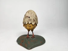VTG American Chestnut Folk Art ”SONNY" Baby Chicken Hatching Egg 