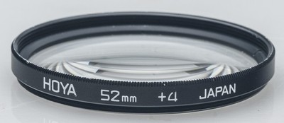 Hoya 52mm 52 mm E52 E 52 Nahlinse +4 vergütet  