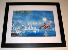 Large Framed Iron Maiden Seventh Son of Seventh Son '88 Promo Eddie! 23" x 20"