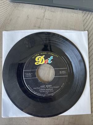 Lonnie Donegan 45 RPM Does Your Chewing Gum Lose It's Flavor Aunt Rhody 50