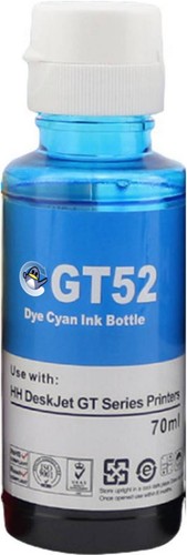 Cartouches de rafraîchissement jeu complet bouteilles d'encre de remplacement GT51 GT52 pour imprimantes HP - Photo 8/16