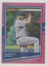 2020 Panini Donruss Holo Pink Clayton Kershaw (Base) #118 00eu