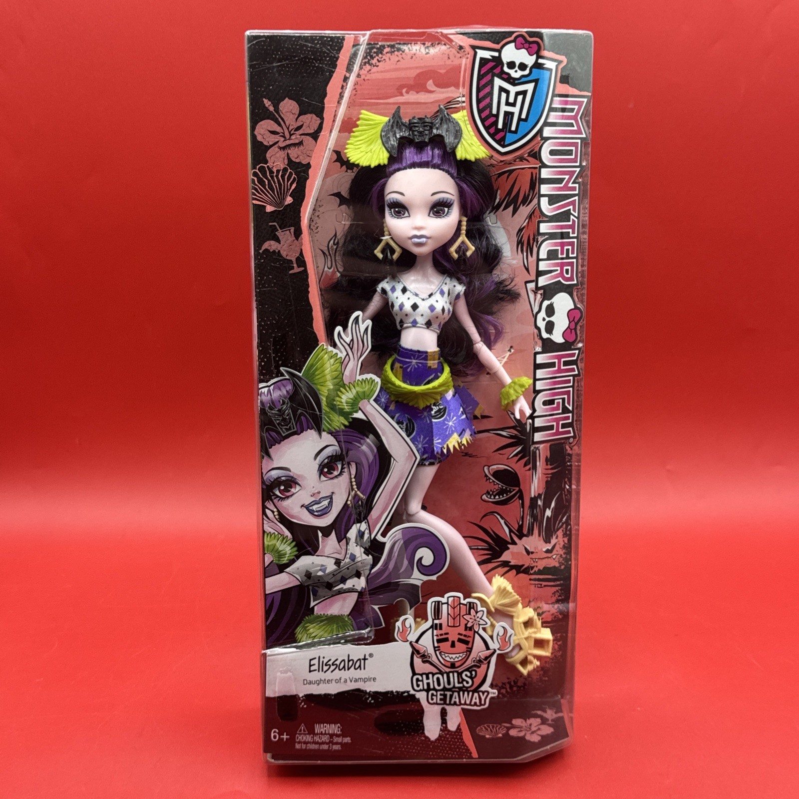 Monster High Elissabat Doll Ghouls' Getaway Daughter of a Va