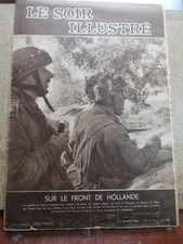 GUERRE 40 45 NEDERLAND BUISSONVILLE L. PIRLOT COL. PIRON ETAPE LIBERATION  1944