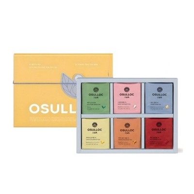 OSULLOC O Thank You Tea Box 24 Tea Bags Jeju Blended Premium Organic Tea