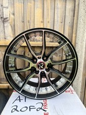 17" 205/45R17 ALLOY WHEELS PEUGEOT / CITROEN / FIAT GLOSS BLACK POLISHED
