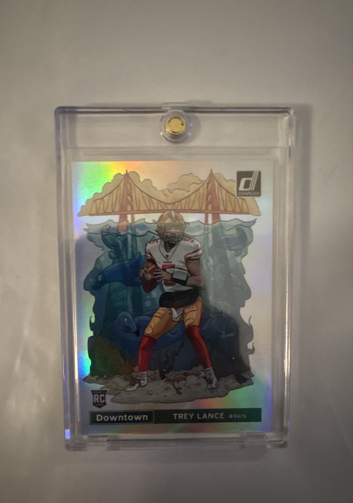 2021 Panini Donruss - Downtown! Trey Lance #DT-35 (RC)