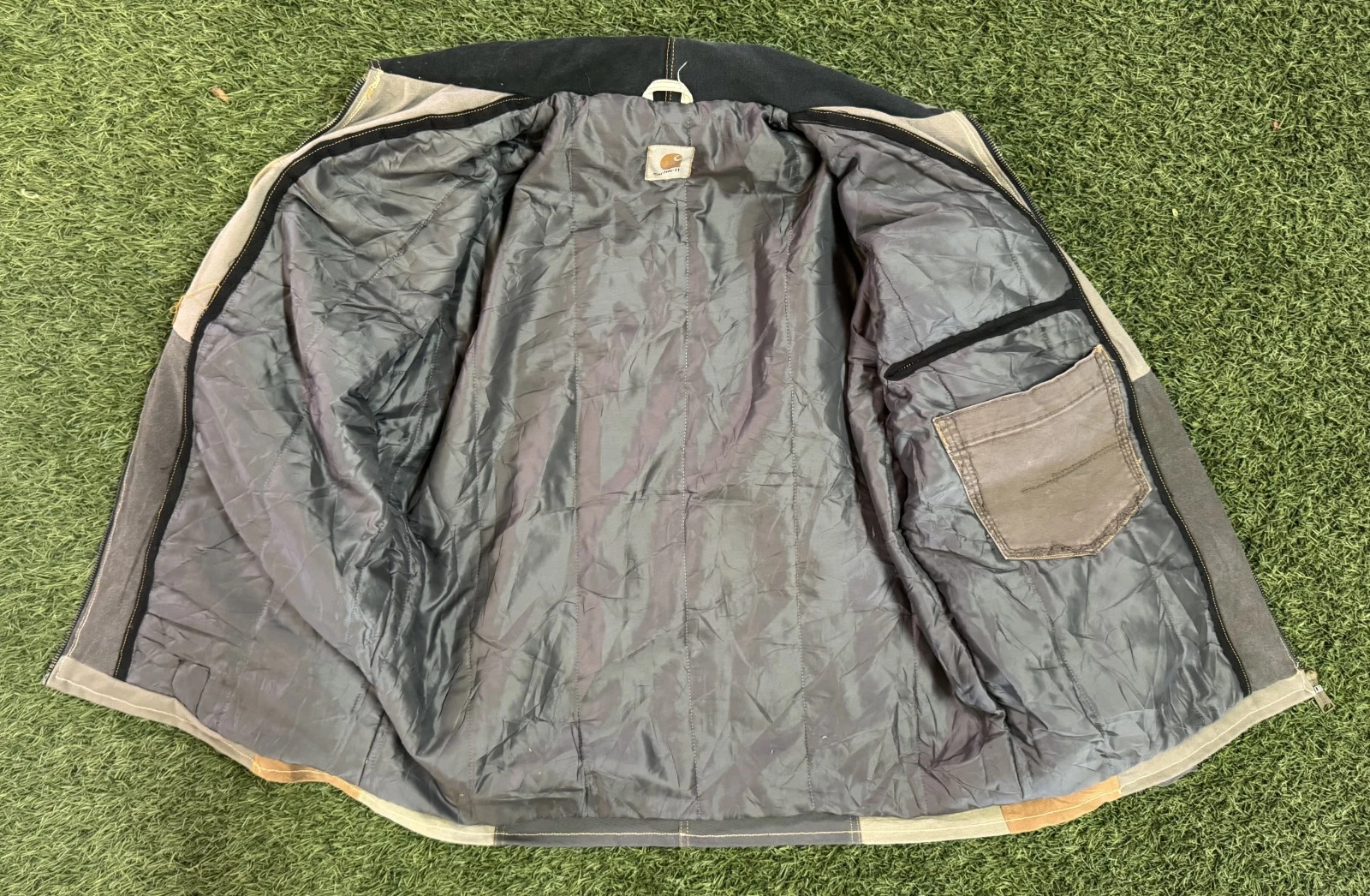Carhartt Reworked Realtree Canvas Lined Jacket Large Custom - product detail image 3