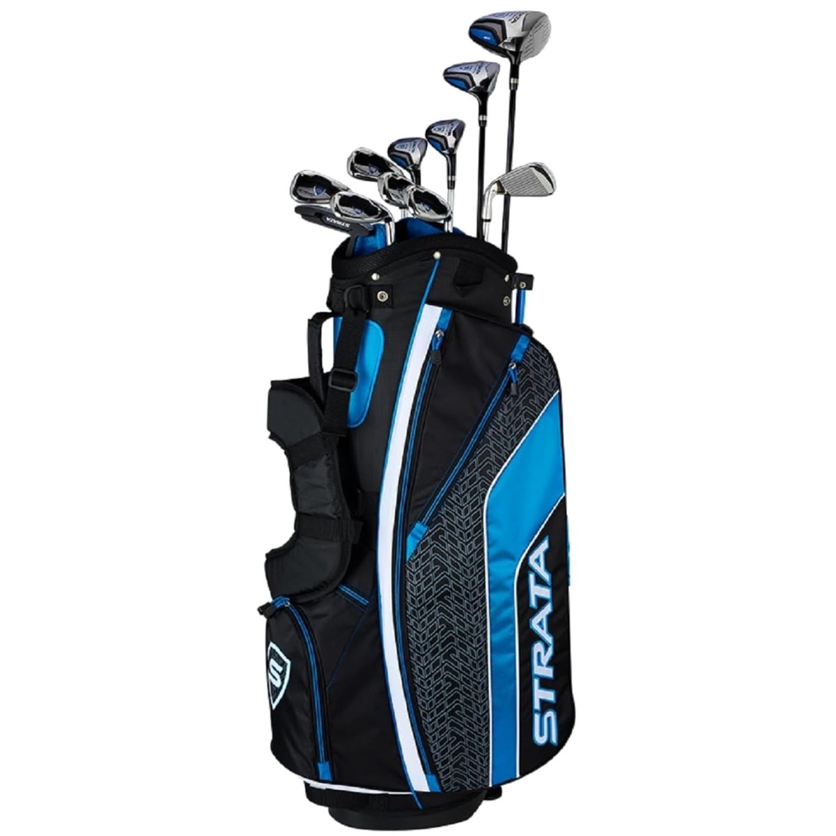 Strata Ultimate 16-Piece Golf Set for Left-Handed Players