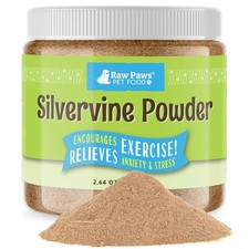 Raw Paws Silvervine Powder, 75 Grams - 2X More Attractive than Catnip for...