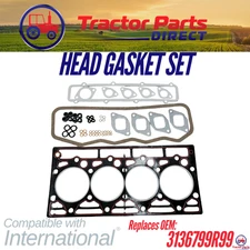 HEAD GASKET SET comp w INTERNATIONAL® D206 D239 D246 D268 REPLC: 3136799R99