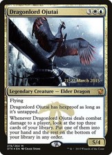 Dragonlord Ojutai -Foil Light Play MTG Promos: Prerelease Cards