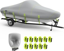 Bass Boat Trailerable Cover 16-18.5ft