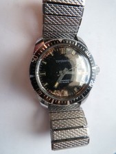 montre plongée esperanto à remontage mécanique pour homme année 1970