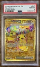 Pikachu Ex #247 Pokemon Surging Sparks Hyper Rare PSA 8